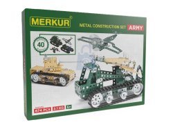 Merkur stavebnice Army Set, 657 dílů