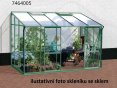 Skleník VITAVIA IDA polykarbonátový tl. 6 mm, zelený, LanitPlast