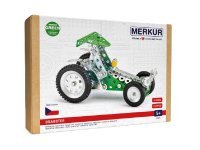 Merkur stavebnice 052 - dragster, 137 dílů