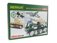 Merkur stavebnice Army Set, 657 dílů