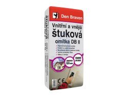 Omítka štuková, vnitřní a vnější, DB II, Den Braven